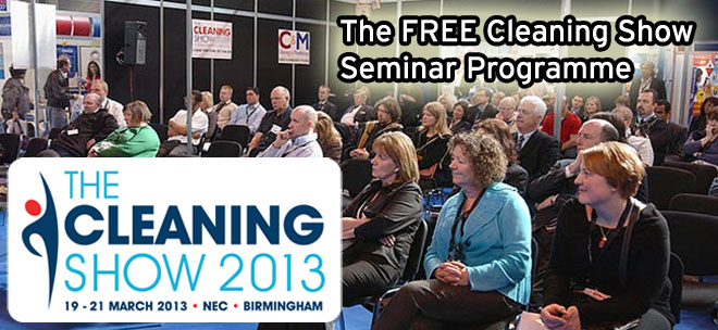 Programul seminariilor la The Cleaning Show 2013 UK