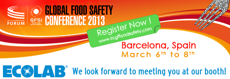 Ecolab Global Food Safety Conference 2013